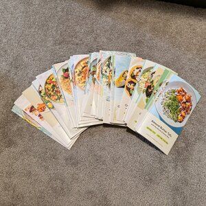 Purple Carrot Lot of 70 Recipe Cards Vegan Plant-Based
